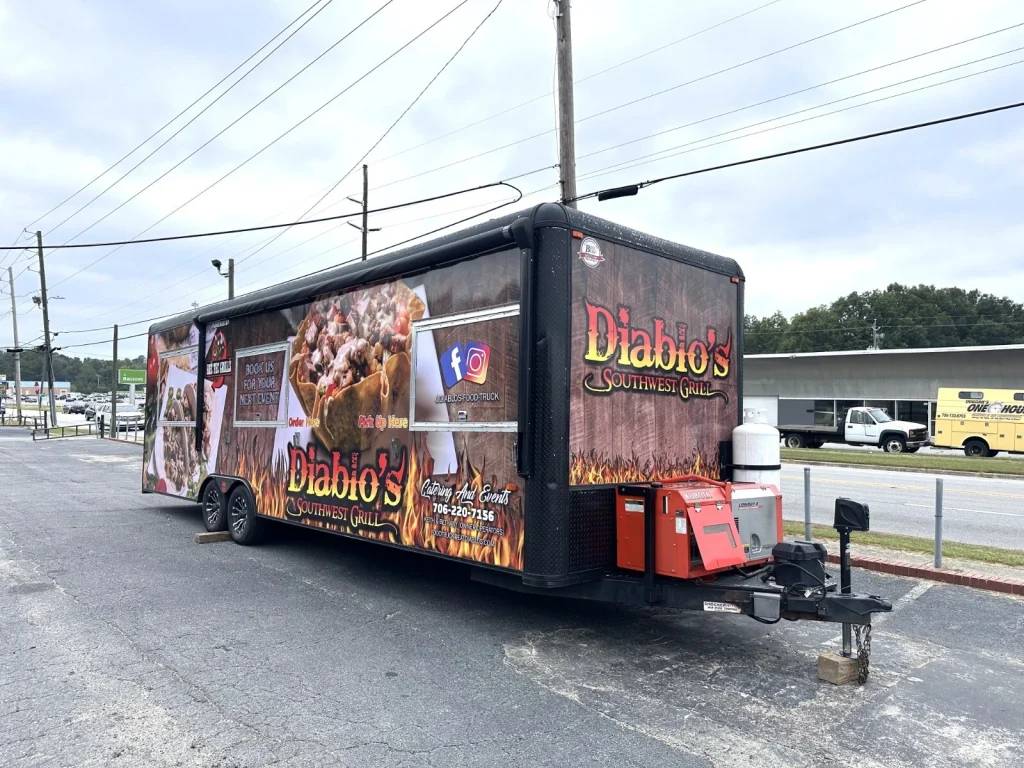 2020 28’ x 8.5’ Concession Trailer