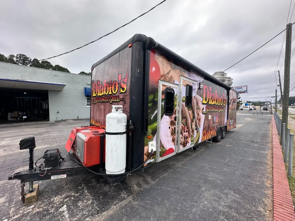2020 28’ x 8.5’ Concession Trailer