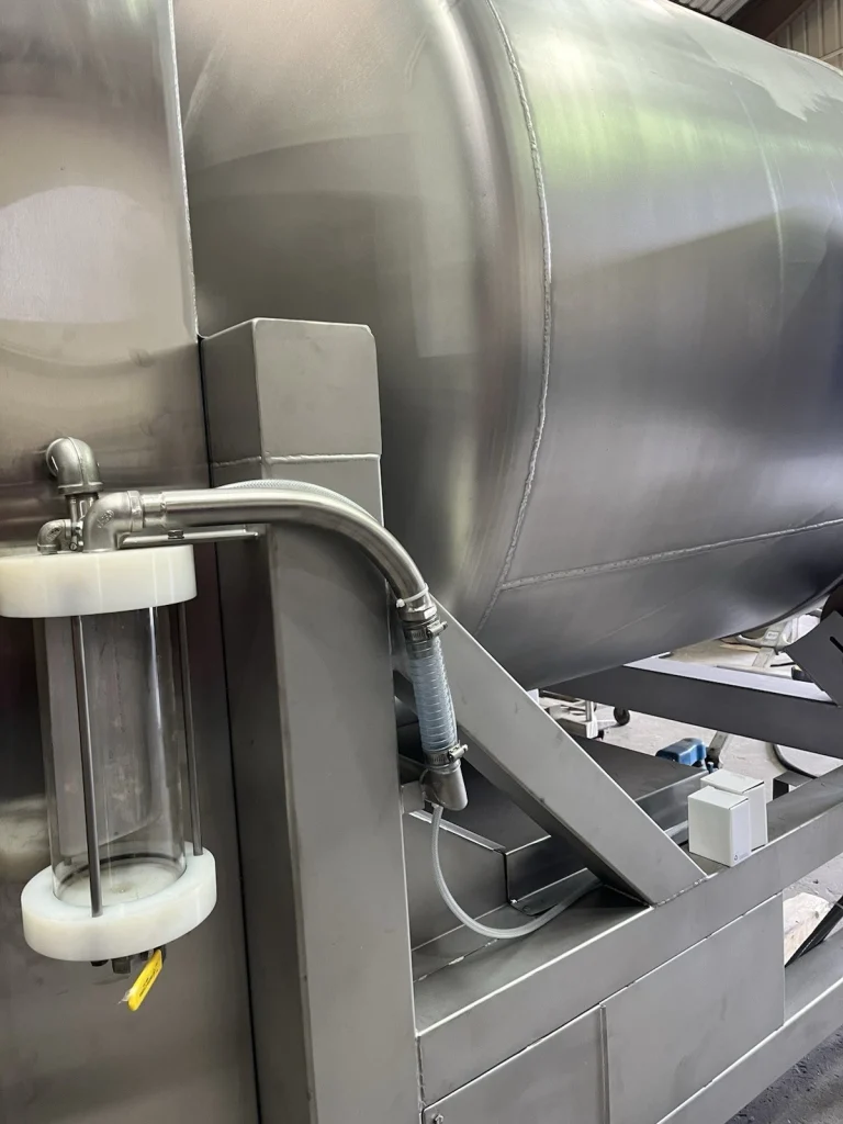 Marinating Vacuum Tumbler – 5000 lb Capacity, 10 HP Vacuum, 15 HP Motor